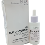 10% Alpha hydroxy exfoliating