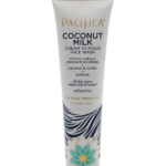 Coconut Milk cream to foam face wash