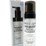 Foaming facial cleanser infused with collagen
