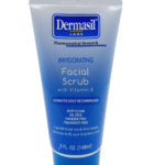 Invigorating faccial scrub with vitamin e