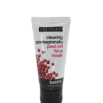 Clearing pomegranate peel off mask