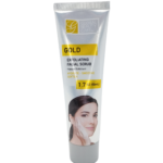 Gold exfoliating facial scrub