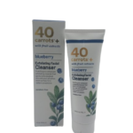 40 Carrots + with fruit extracts Blueberry Exfoliating Facial